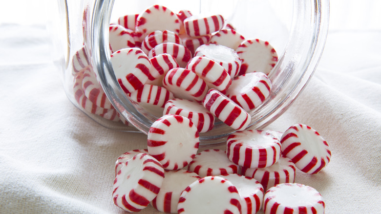 Peppermint candies 