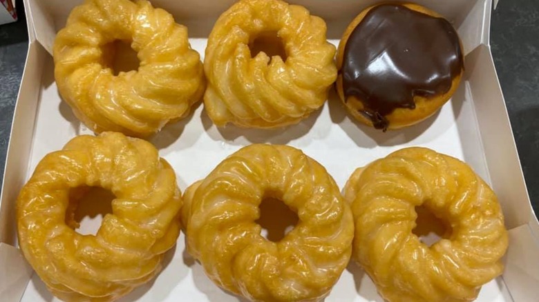 Dunkin French cruller donuts