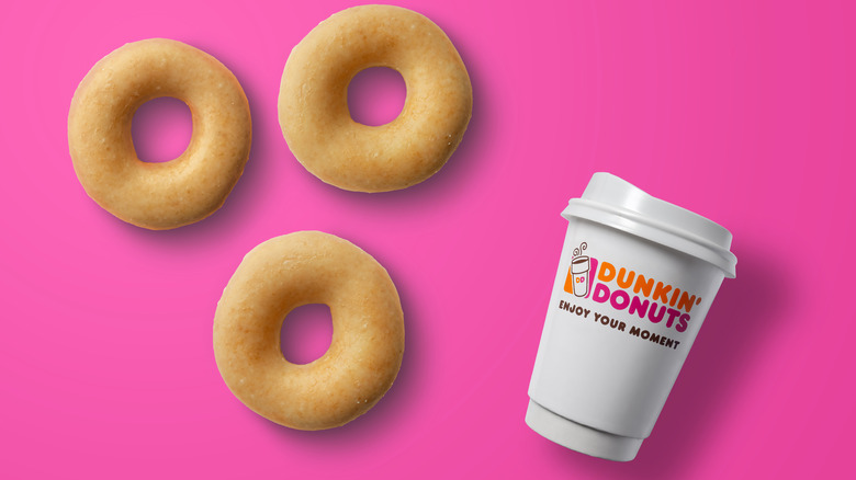a dunkin coffee and donuts