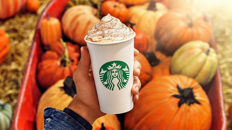 Starbucks pumpkin spice latte