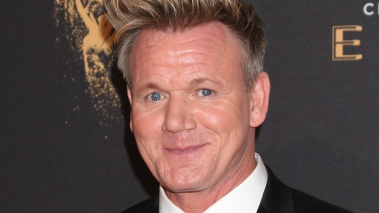 Closeup of Gordon Ramsay