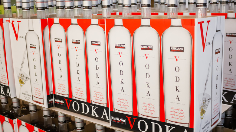 kirkland vodka bottles
