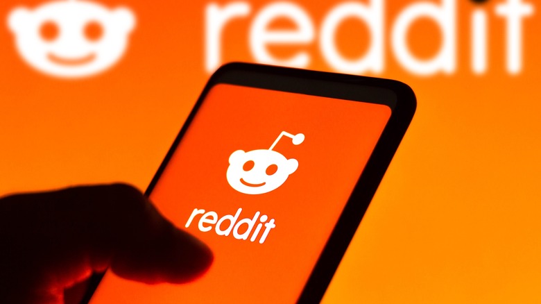 Phone with Reddit App
