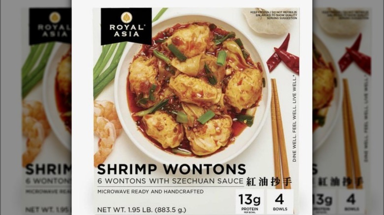 Royal Asia shrimp wontons