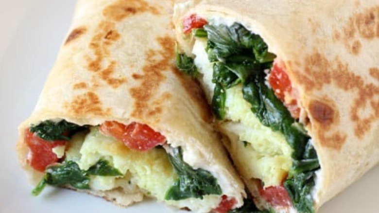 Starbucks spinach feta wrap