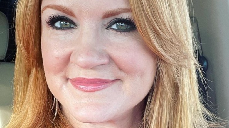 Ree Drummond smiling in car