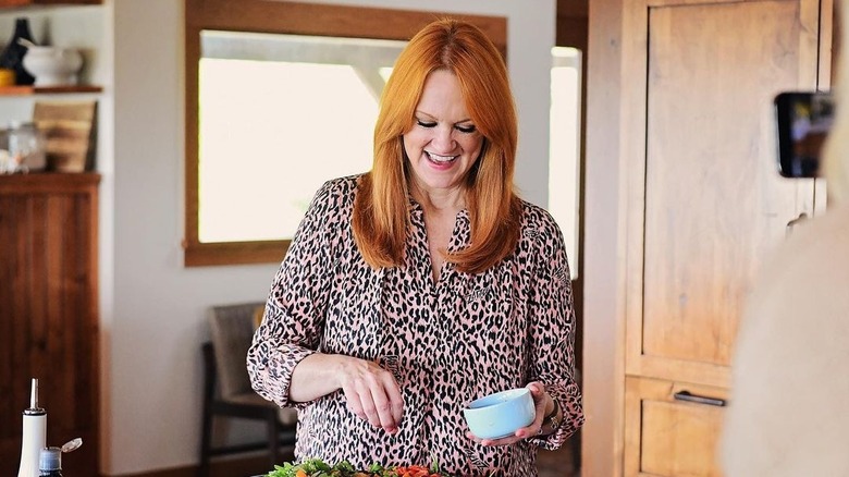   Ree Drummond con i capelli lunghi