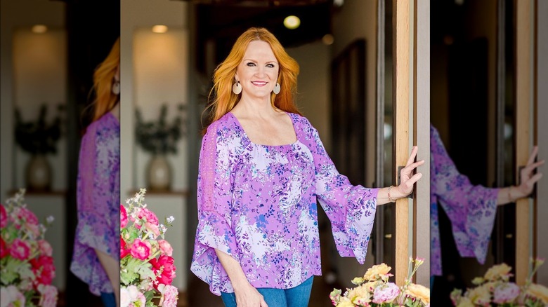   Ree Drummond w kolorze fioletowym