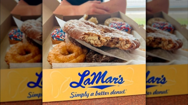 Box of Lamar's donuts