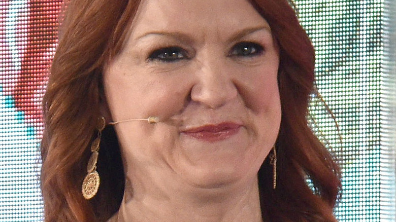 Close-up of Ree Drummond with slight smirk