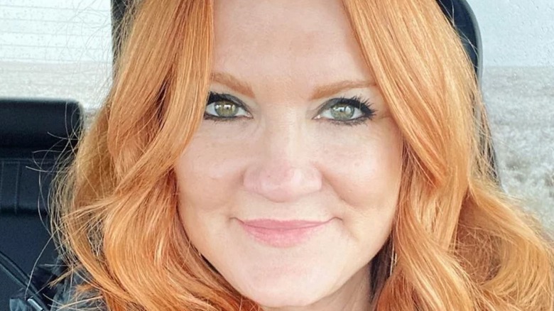 close up of ree drummond's face