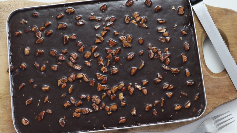 A Texas sheet cake