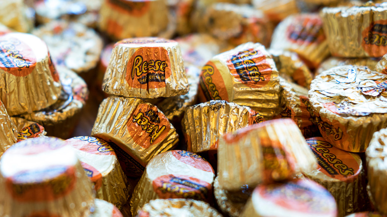 Miniature Reese's peanut butter cups