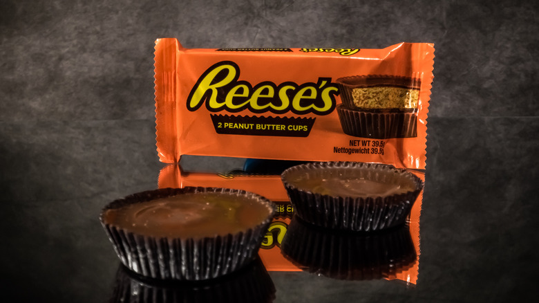 Reese's Peanut Butter Cups close-up