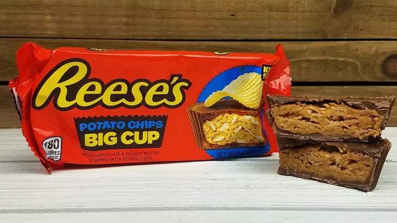 REESE'S potato chip cup pieces