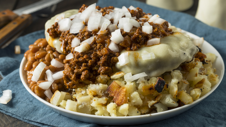 garbage plate dinner