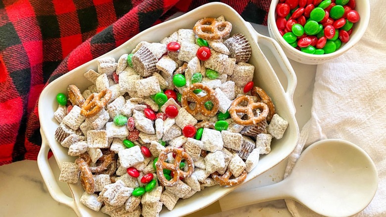 reindeer food in dish