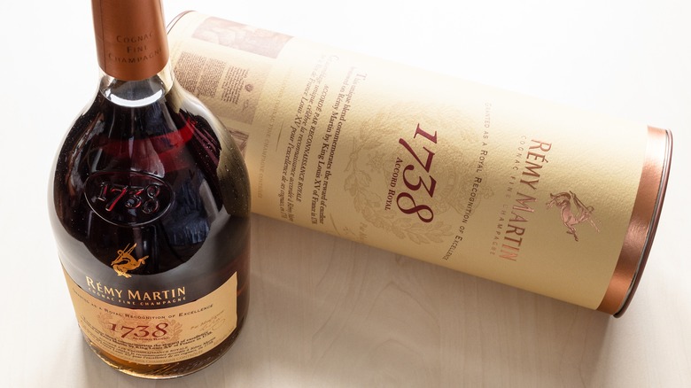 Bottle of Remy Martin 1738 Accord Royal 