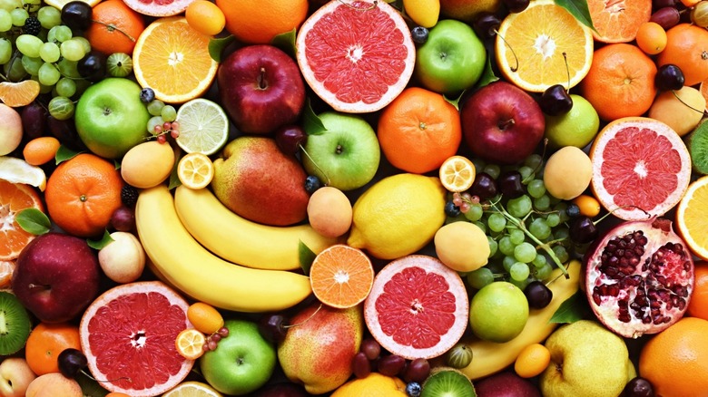assorted colorful fruits