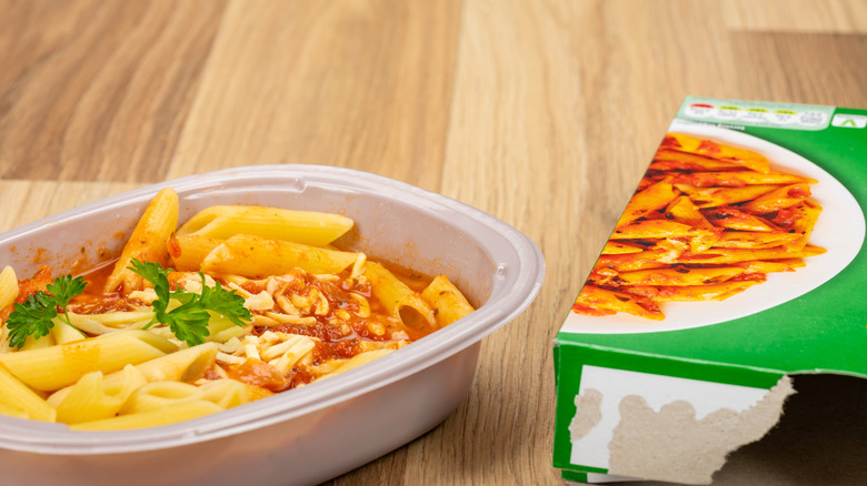 Frozen dinner unboxed