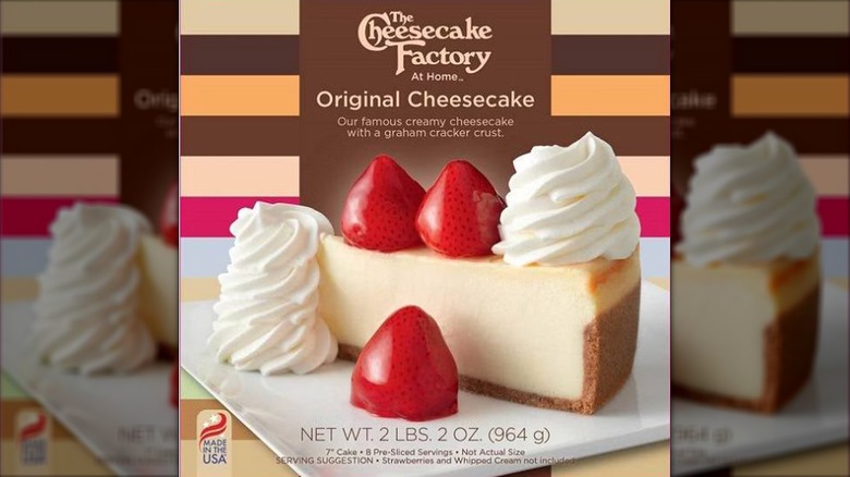 Box of The Cheesecake Factory At Home Original Cheesecake