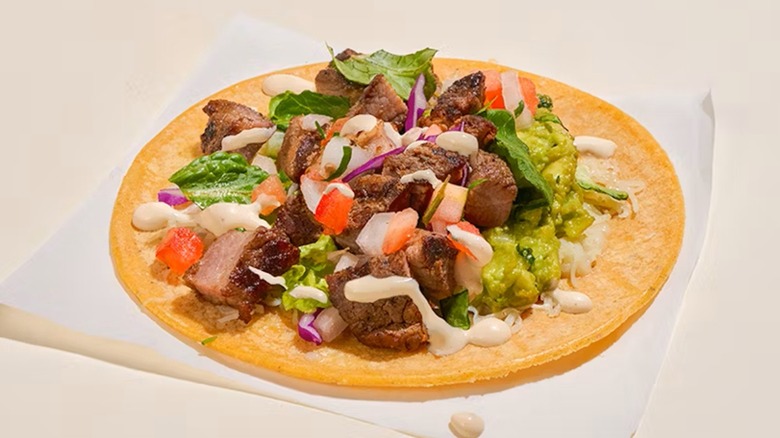 Steak taco from Rubio's
