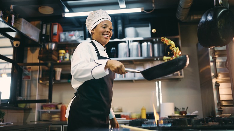 Chef in a kitchen