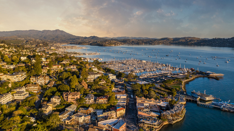Sausalito aerial view