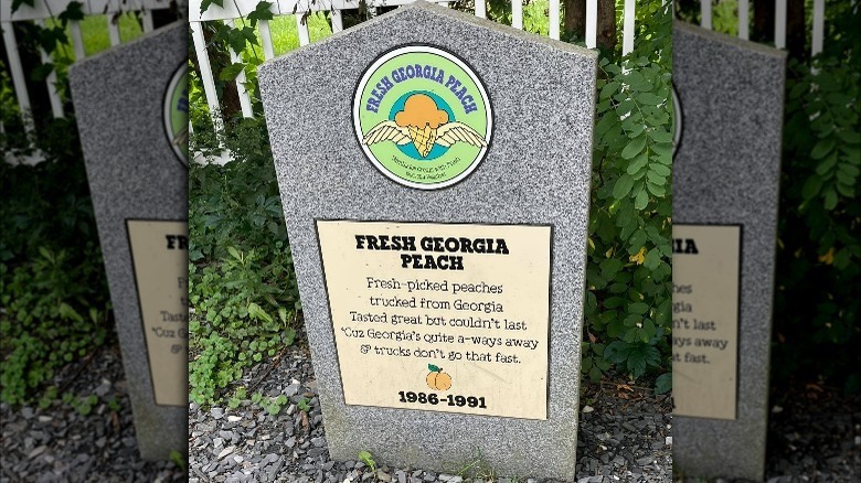 fresh georgia peach ben and jerry's