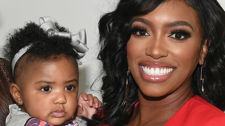 Porsha Williams and her daughter PJ