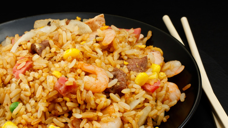 Shrimp fried rice