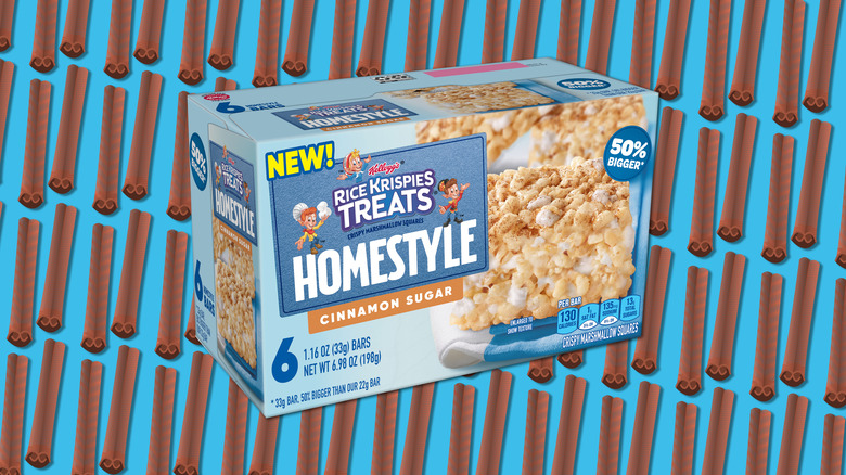 Rice Krispies Treats Homestyle Cinnamon Sugar