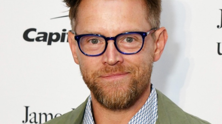 Chef Richard Blais in glasses