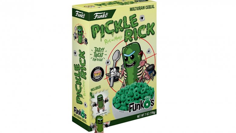pickle rick cereal