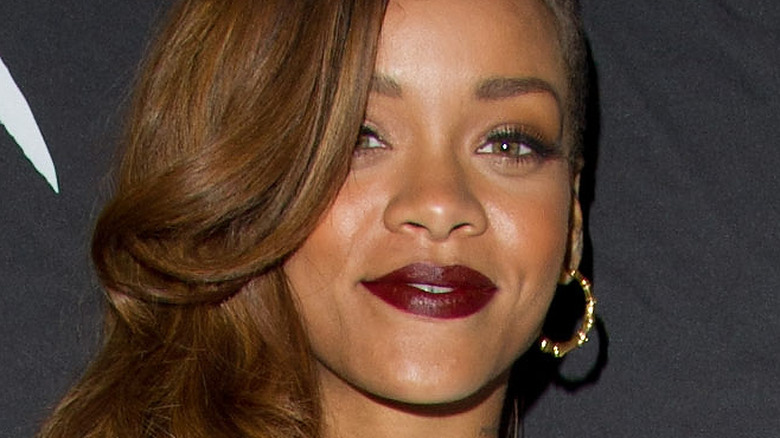 Rihanna smiling