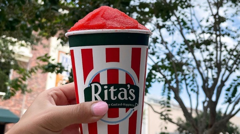   Braškių Rita's Italian Ice