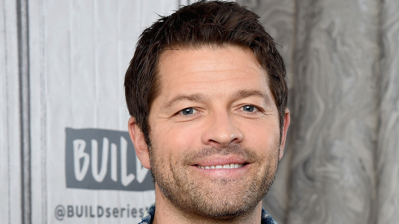 Misha Collins smiling