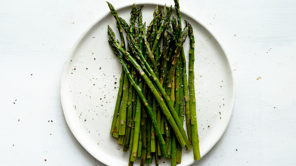 Roasted asparagus