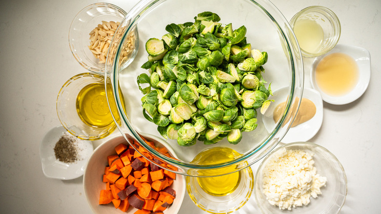 brussels sprout salad ingredients