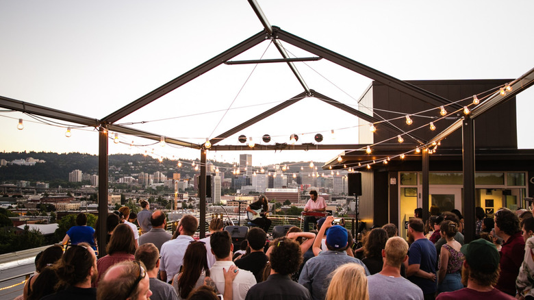 Roof deck at Revolution Hall