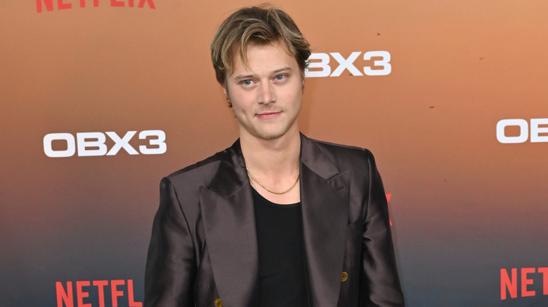 Rudy Pankow at the Season 3 premiere for "Outer Banks" at the Regency Village Theatre