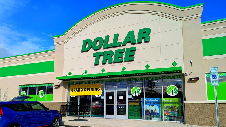 Facade of a Dollar Tree store