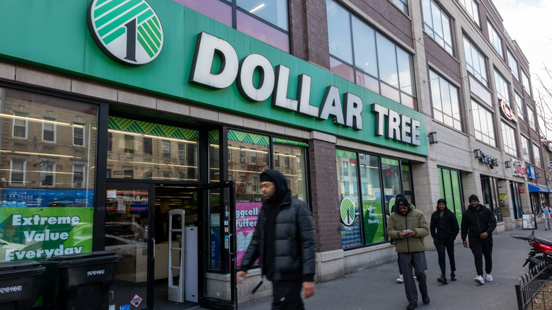 Street view of a Dollar Tree store
