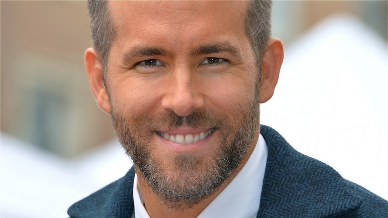 Ryan Reynolds smiling