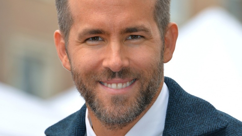 Actor Ryan Reynolds smiling