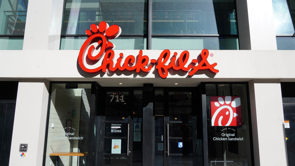 Chick-fil-A storefront during the daytime