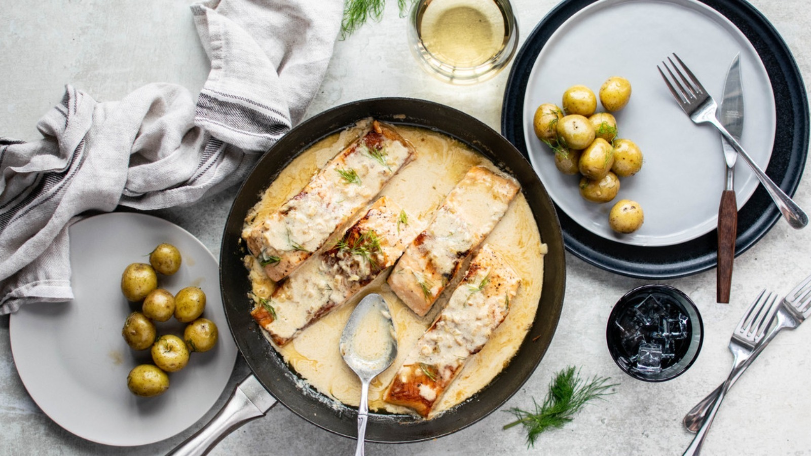 Salmon With Lemon Dill Sauce Recipe