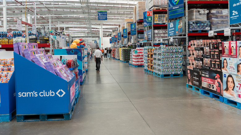 Sam's Club interior