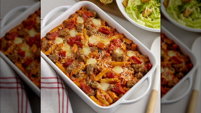 Baked Italian Penne Pasta
