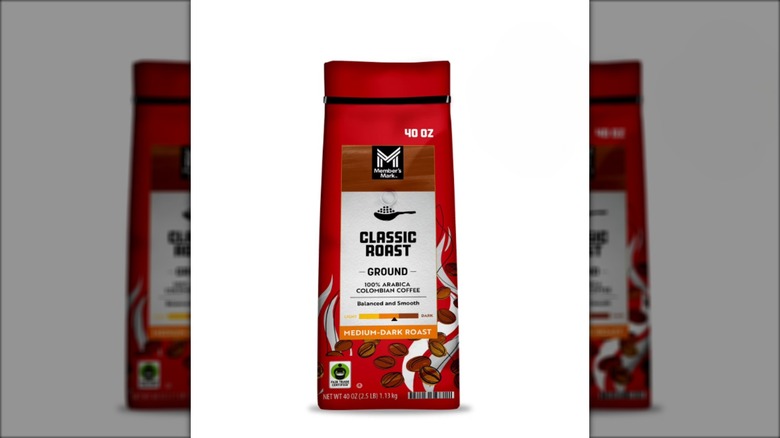 bag of classic roast ground coffee